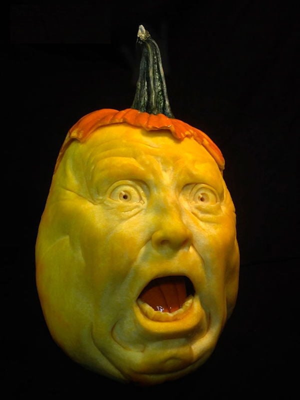 Creepy Pumpkin Carvings Gasp