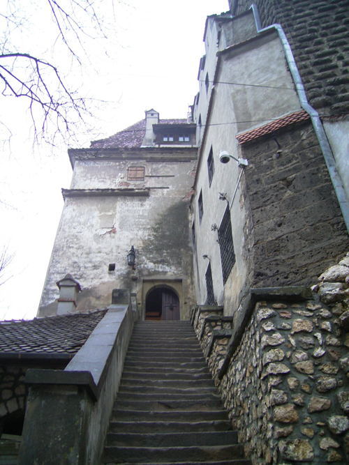 Entrance To Dracula's Castle