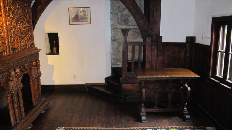 Inside Dracula Castle
