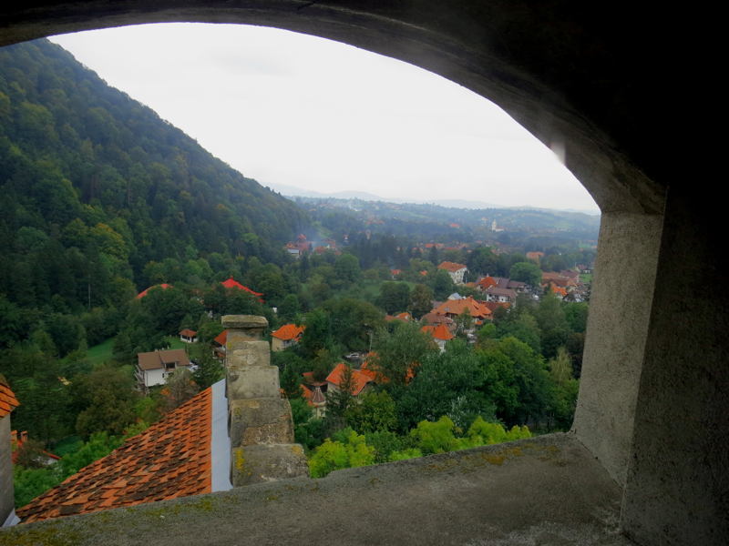 View From Bran Castle