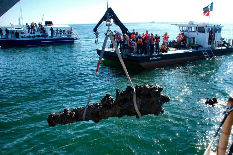 Recovered Cannon Of Queen Anne's Revenge