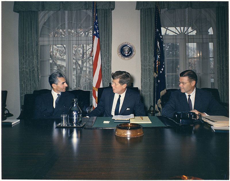 Shah Of Iran And JFK