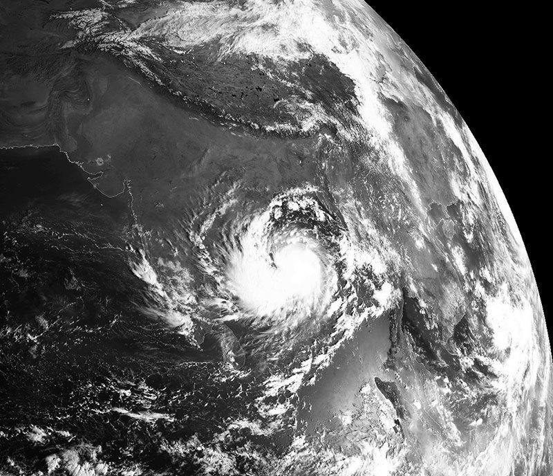 Storm Satellite Images Hudhud
