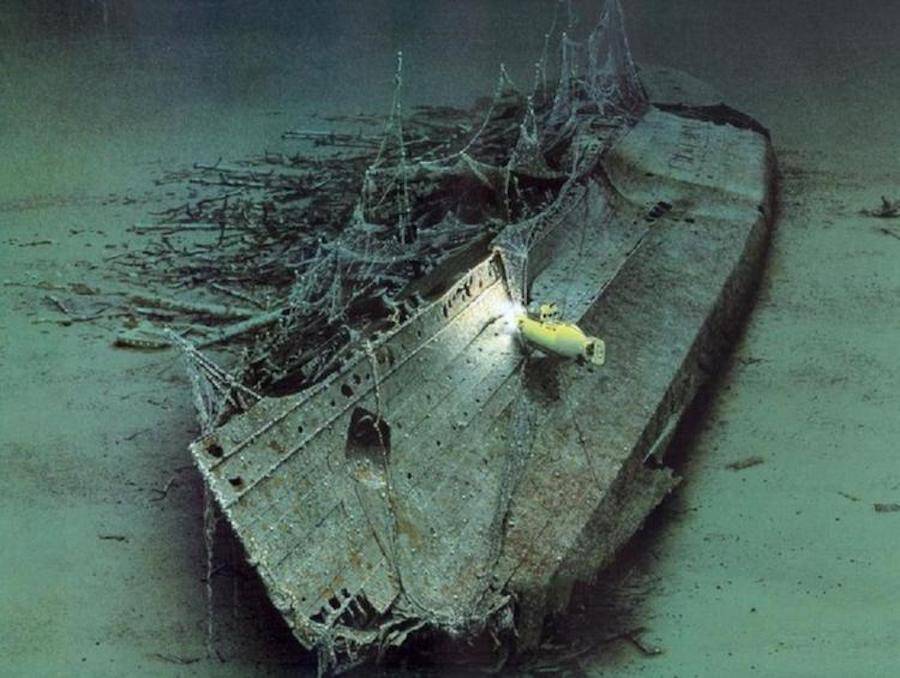 Wreckage Of The RMS Lusitania