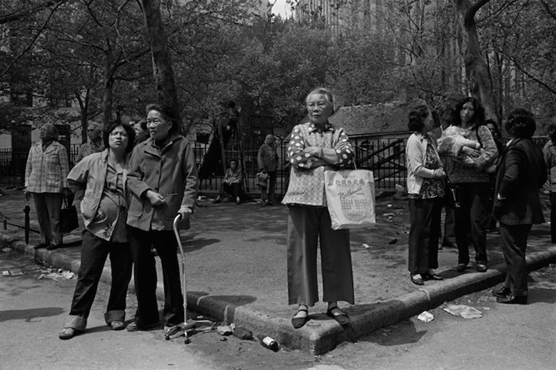 1980s Chinatown Corner Woman