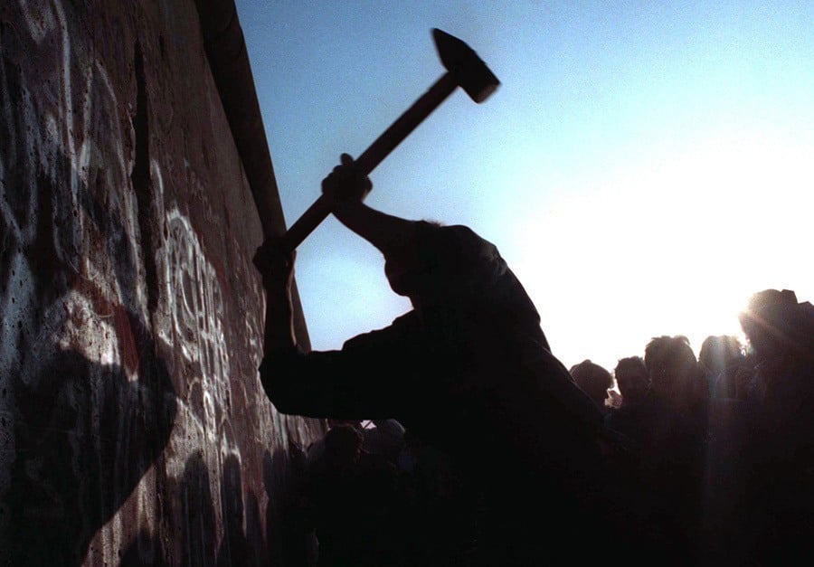 Berlin Wall Axe Up