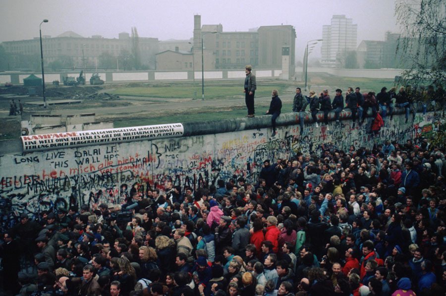 Berlin Wall Standing On Top