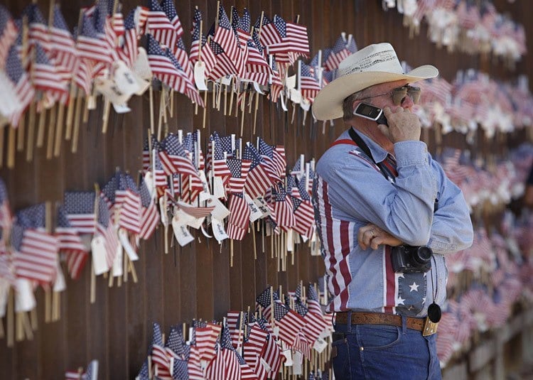 US-Mexico Border Walker Rancher