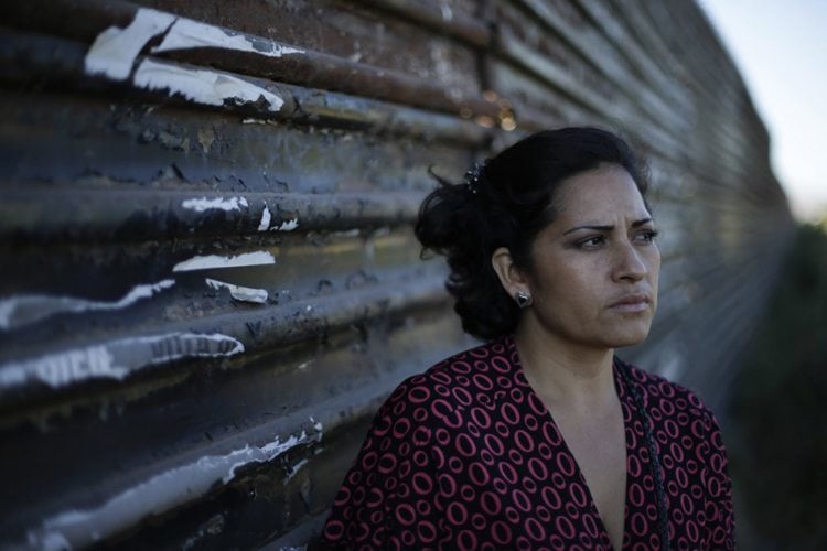 US-Mexico Border Displaced Mother