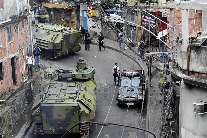 Favelas Rocinha Police Occupation