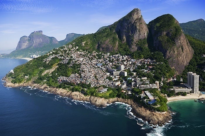 Favelas Vidigal Mountain Beach