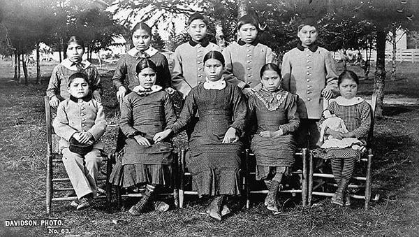 US Indian Assimilation Policy Oregon School