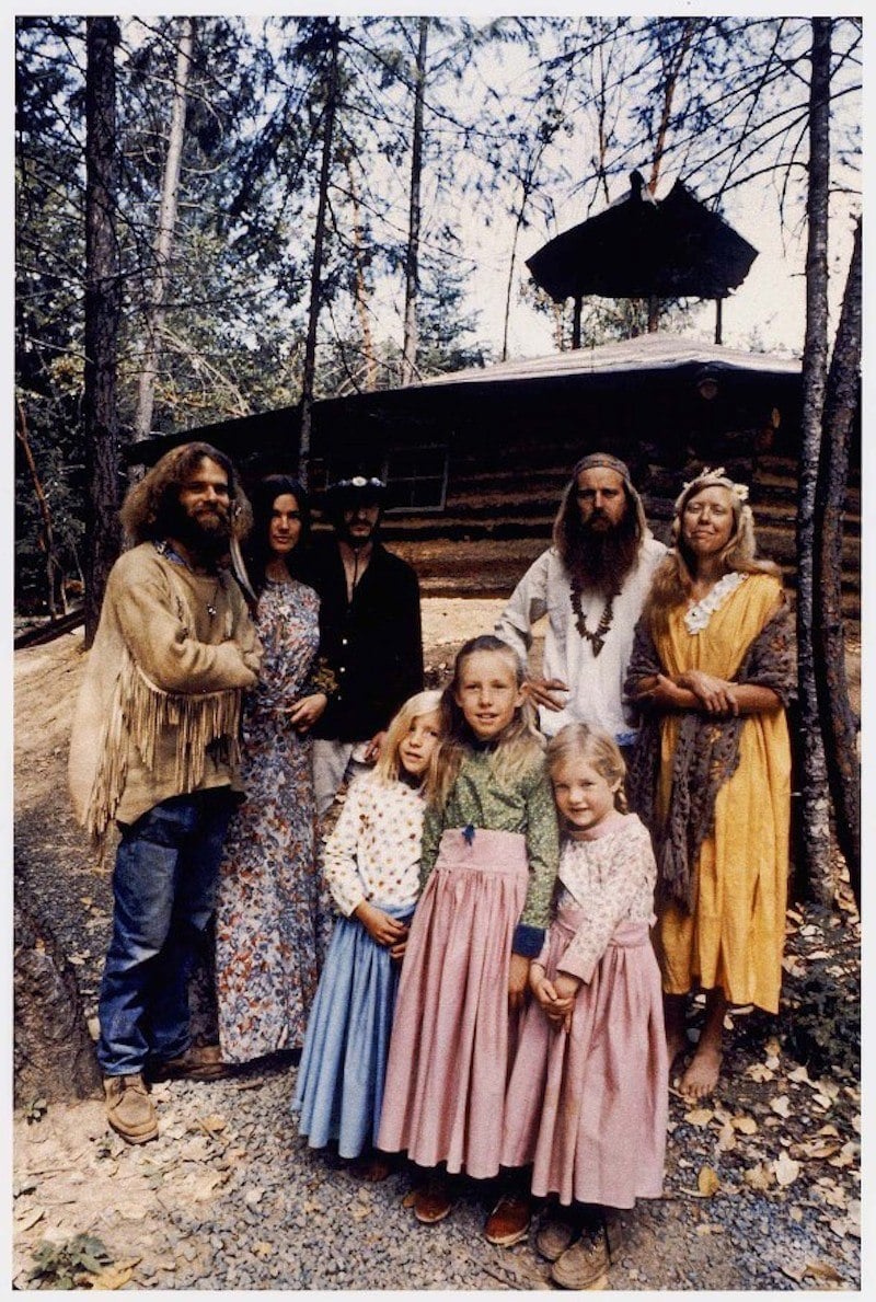 1960s Hippie Family