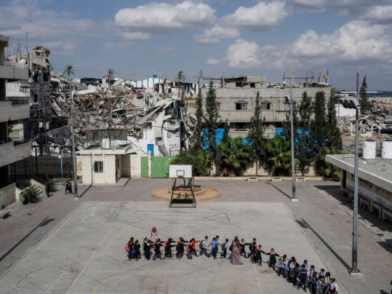 Inside Gaza Schools Destruction