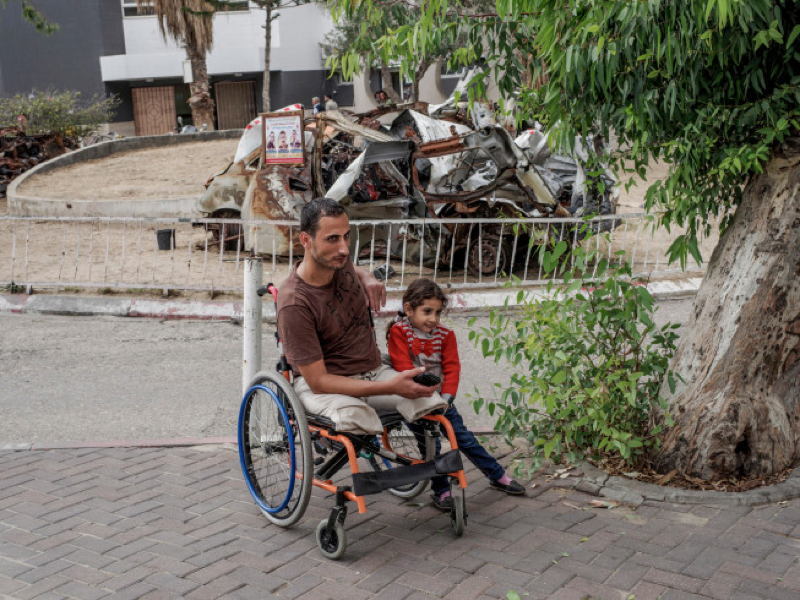 Inside Gaza Wheelchair