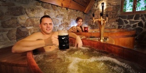 Strange Spa Treatments Beer Bath