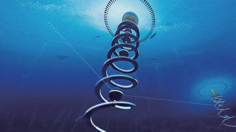 Underwater City From Below
