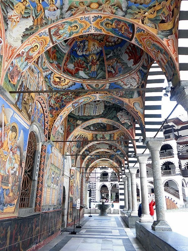 Paintings at Rila Monastery