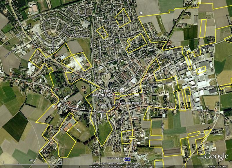 Dumb Borders Baarle Aerial