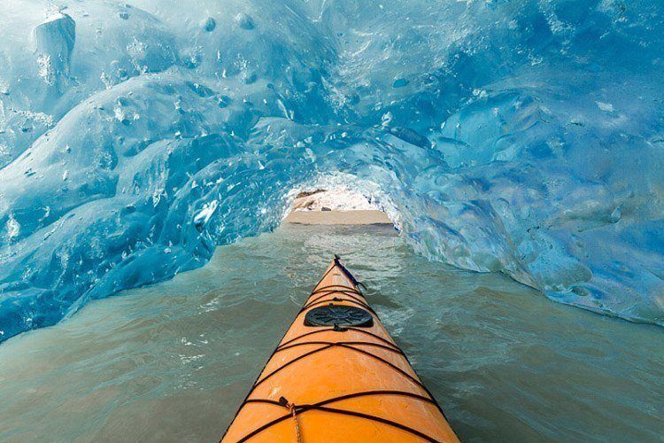 Kayaking Through Alaska