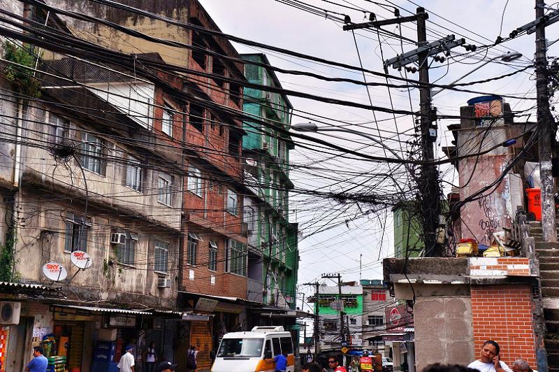 Favela Tangled Wires