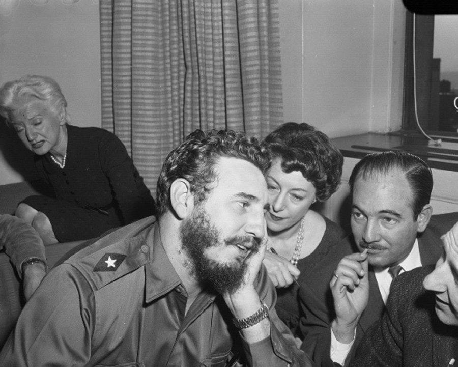 20 Surprising Photos Of The Time Fidel Castro Visited New York 