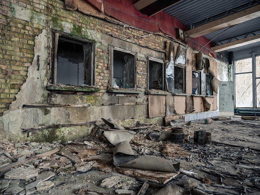 Abandoned Box Office In Chernobyl