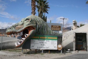 American Kitsch Cabazon Dinosaurs Entrance