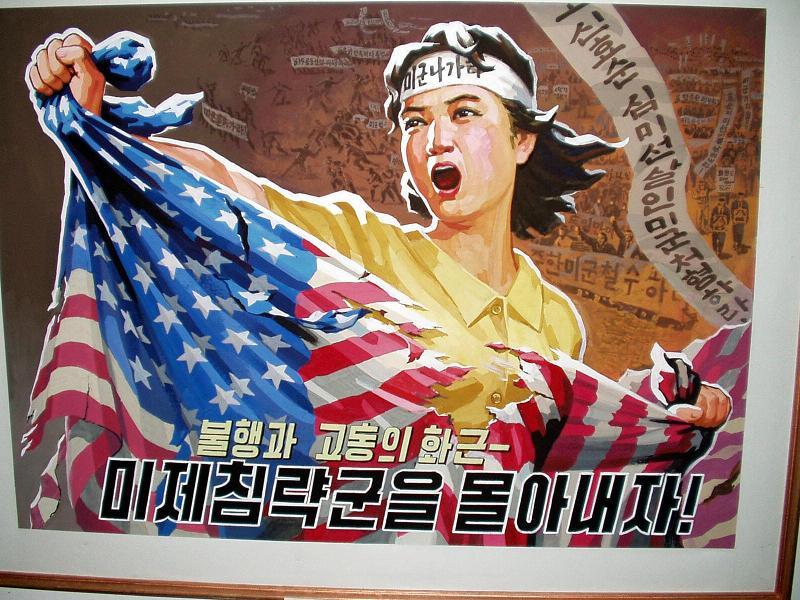 Anti-American Countries DPRK Poster