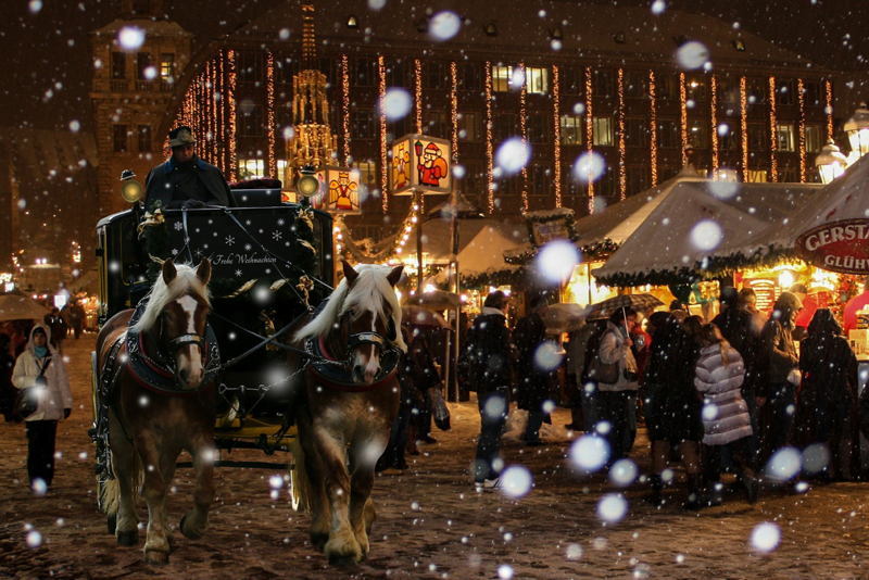 Christmas In Nuremberg Snow