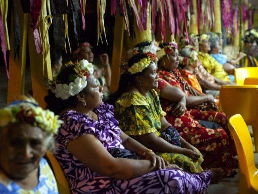 Climate Migrants Tuvalu Women