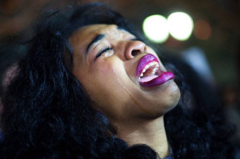Eric Garner Protests Crying