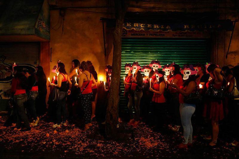 Sex Workers Protest in Mexico City 2014