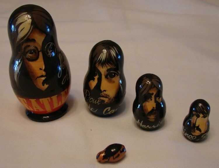 Pop Culture Russian Dolls Beatles