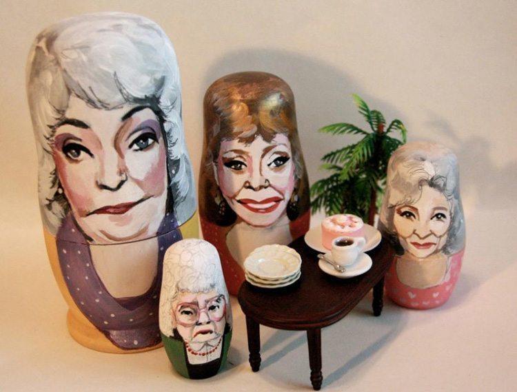 Pop Culture Russian Dolls Golden Girls