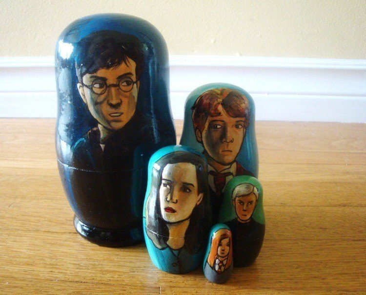 Pop Culture Russian Dolls Harry Potter