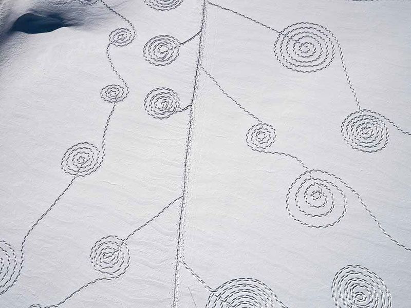 Snow Art in Colorado