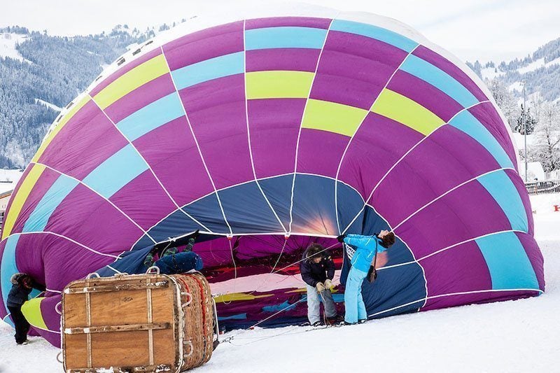 2012 International Hot Air Balloon Week in Switzerland