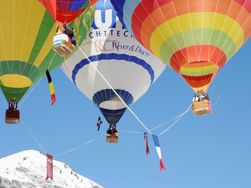 Switzerland's Fabulous International Hot Air Balloon Festival