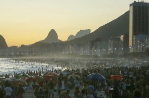 Brazil Heatwaves Ipanema