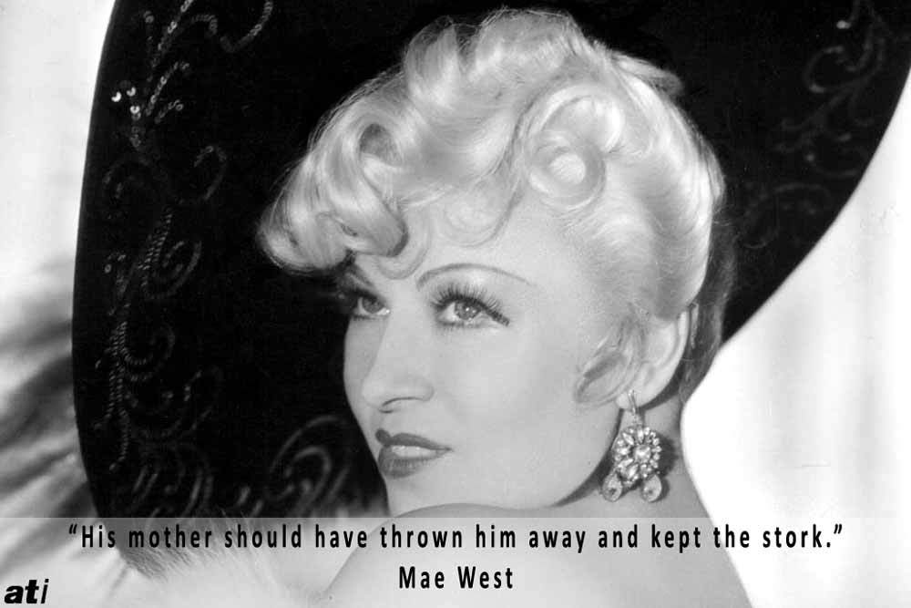 Mae West Funny Quote