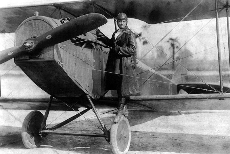 Female Aviators Coleman Plane