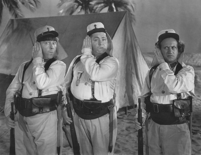 Foreign Legion Three Stooges