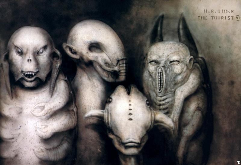 HR Giger Tourist