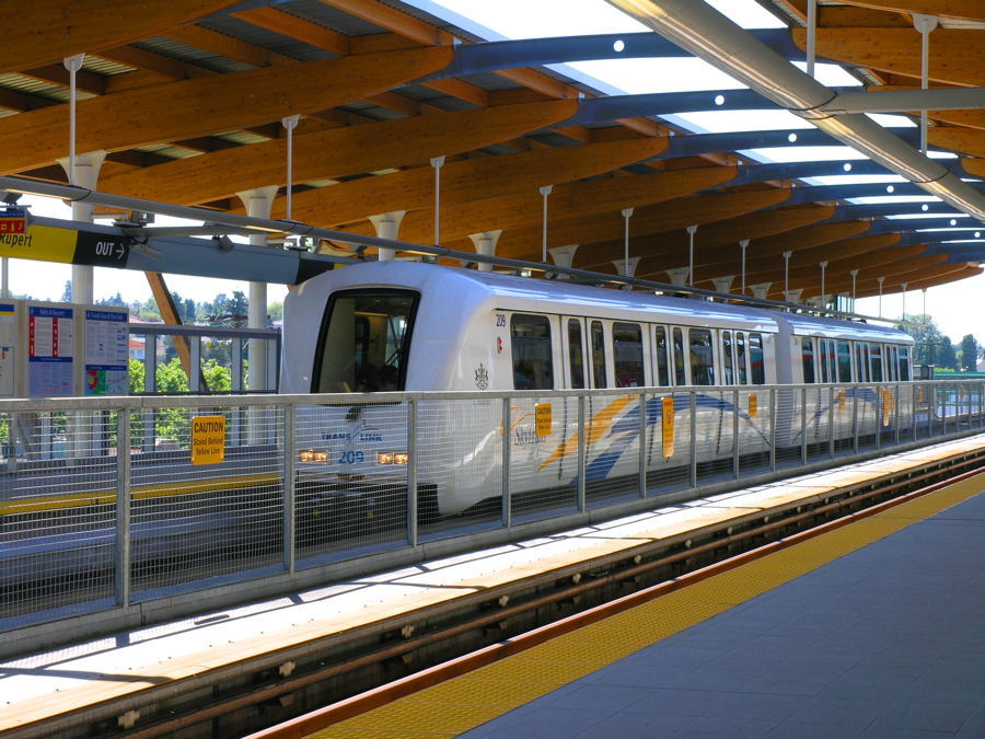 Greenest Cities Vancouver Train