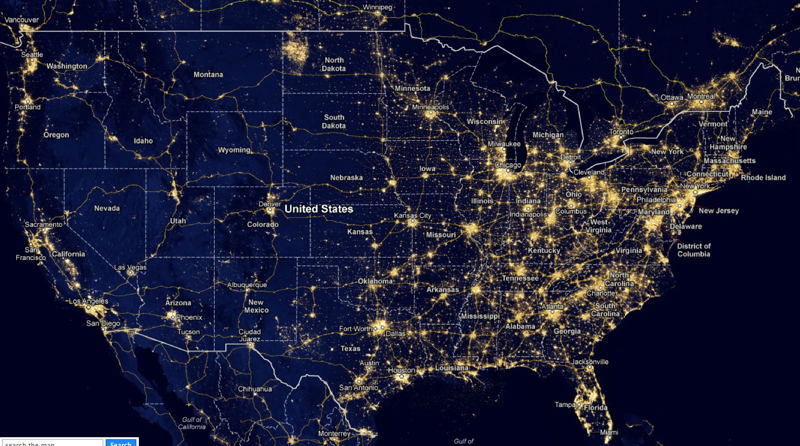 The Impact Of Light Pollution Where Are The Stars   Light Pollution US 