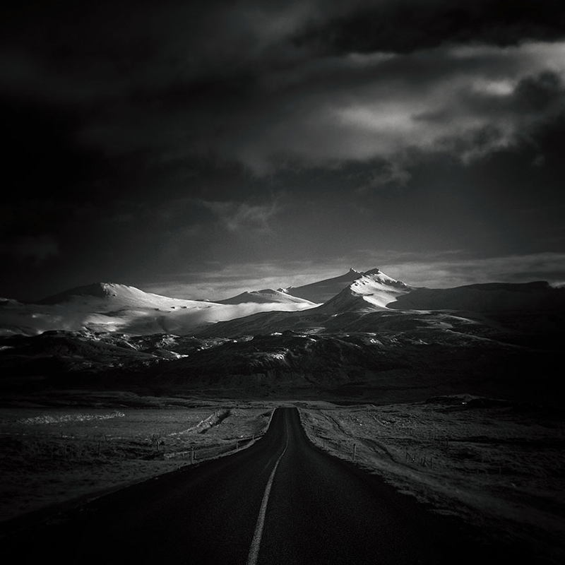 Lonely Roads Grey Scale