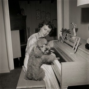 Vintage Betty White Piano