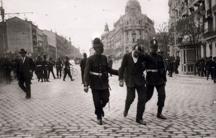 Madrid Protest In The 190s