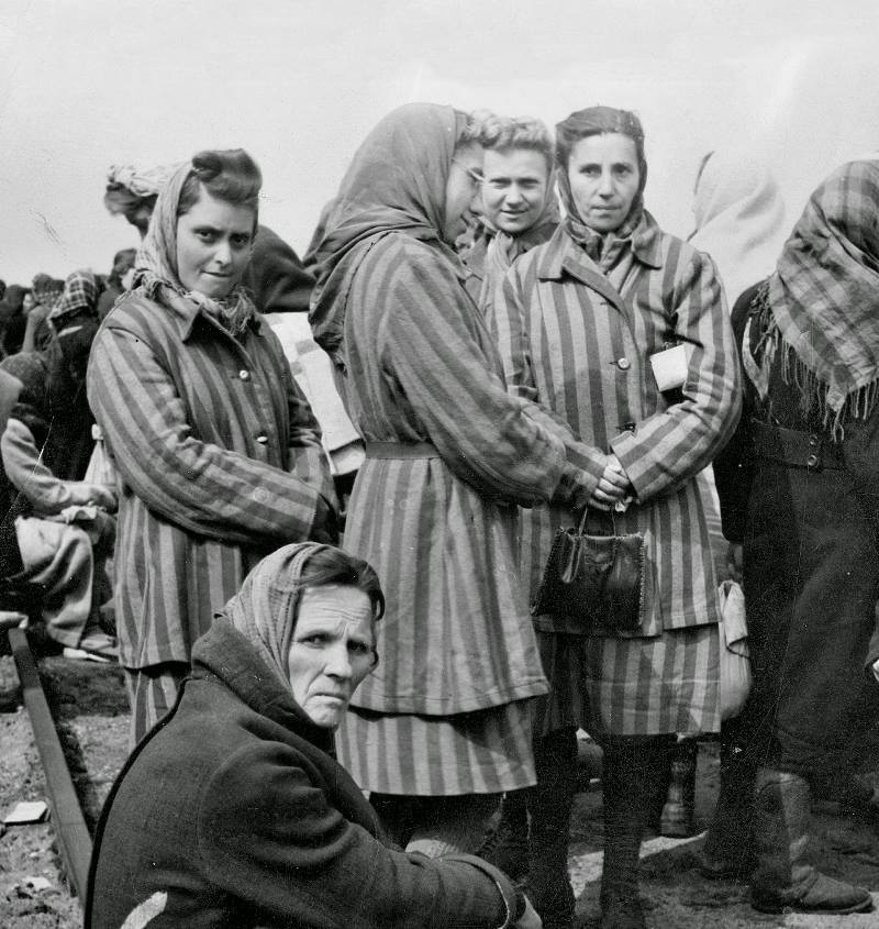 Women Inside Ravensbrück Women's Concentration Camp